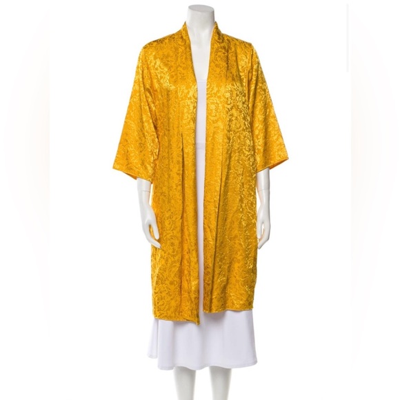 AO.LA Golden Kimono Robe for Women